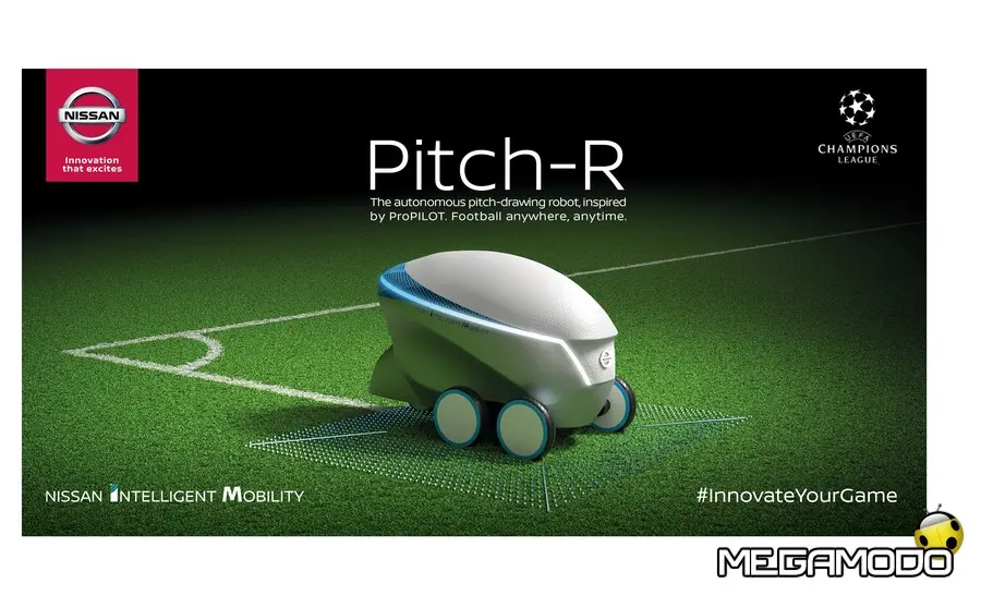 Nissan ha presentato Pitch-R alla Finale di Champions League 2018