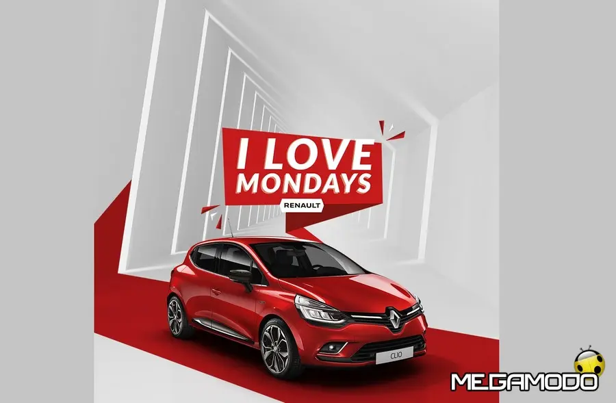 Renault "I LOVE MONDAYS", il lunedì non fa più paura!