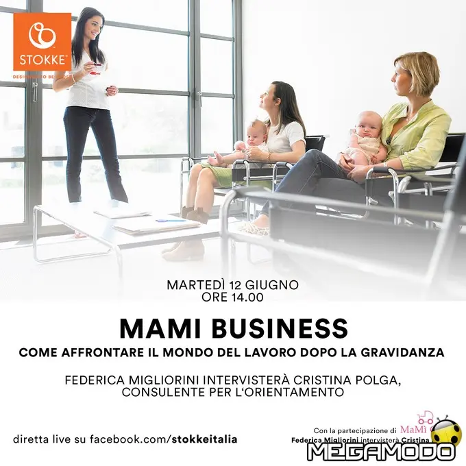 Stokke a supporto delle mamme per il reinserimento nel lavoro dopo la gravidanza