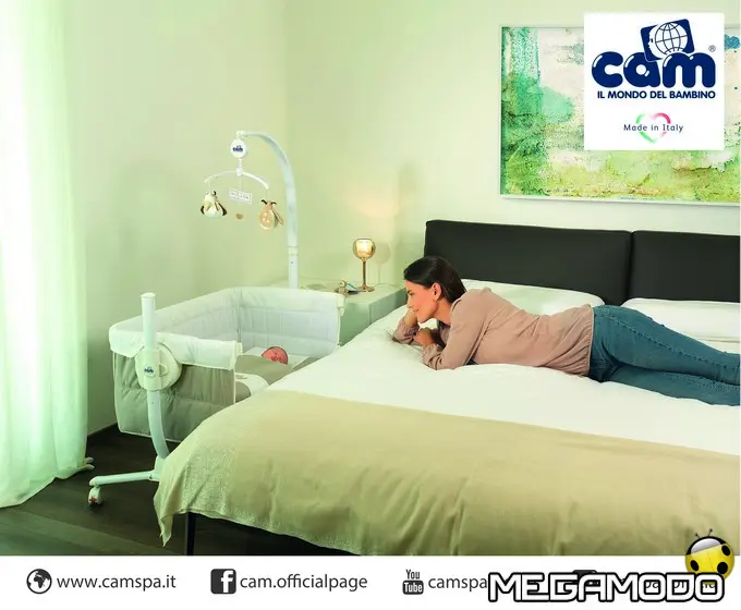 Cullami, la nuova culla polifunzionale firmata Cam il mondo del bambino