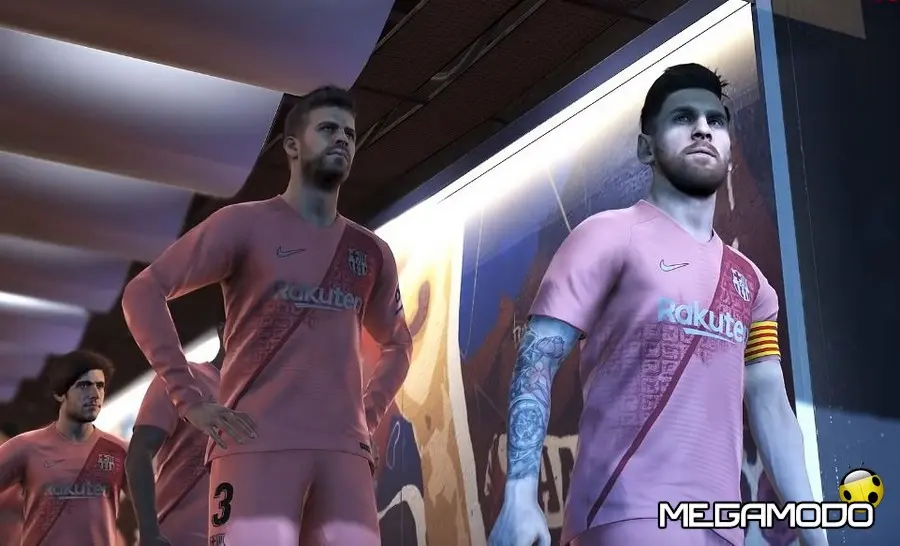 PES 2019, svelata la terza maglia ufficiale del Barcellona