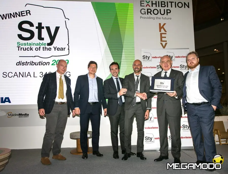 Scania conquista il Sustainable Truck of the Year 2019 per il terzo anno di fila
