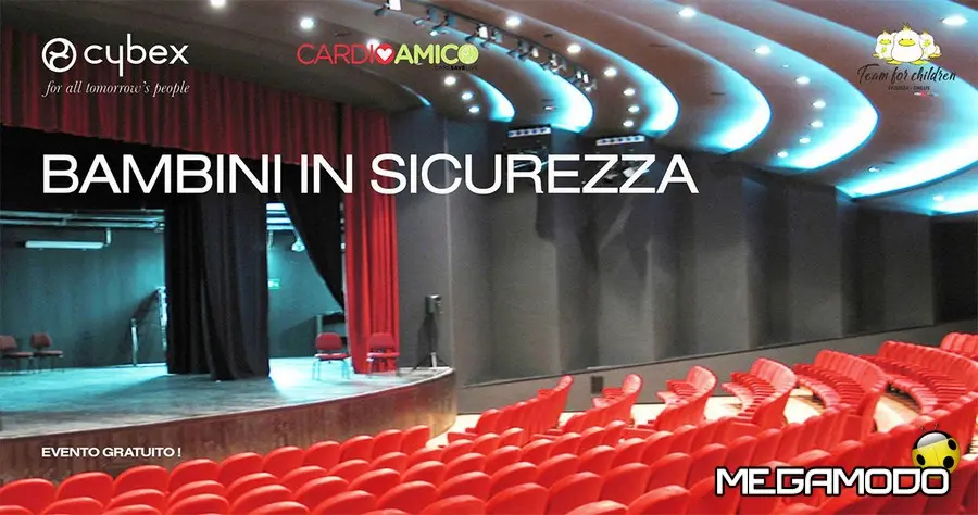 Cybex, evento dedicato alla sicurezza dei bambini al Teatro Comunale di Vicenza