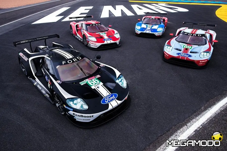 Ford GT, livree celebrative in omaggio alle vittorie a Le Mans