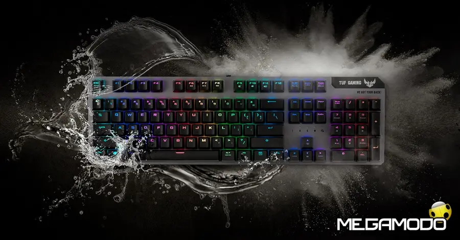 ASUS annuncia la tastiera TUF GAMING K7 e la serie di cuffie TUF GAMING H7