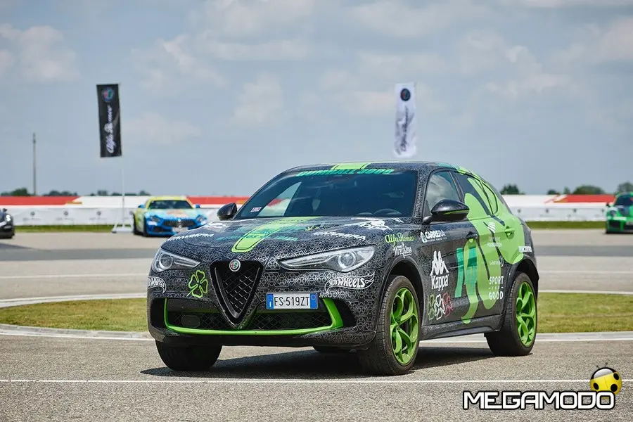 Alfa Romeo accoglie a Balocco la Gumball 3000