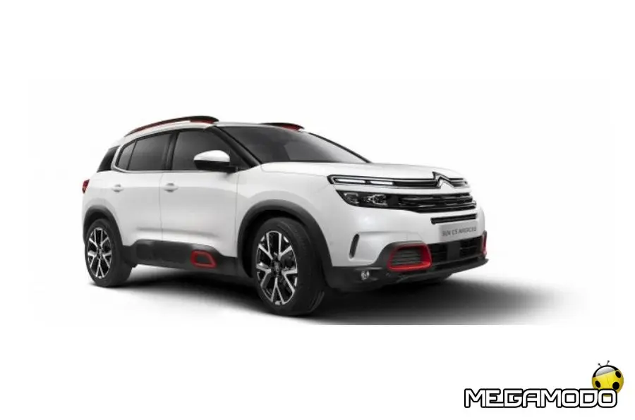 Il nuovo SUV Citroen C5 Aircross all'edizione 2019 di Parco Valentino