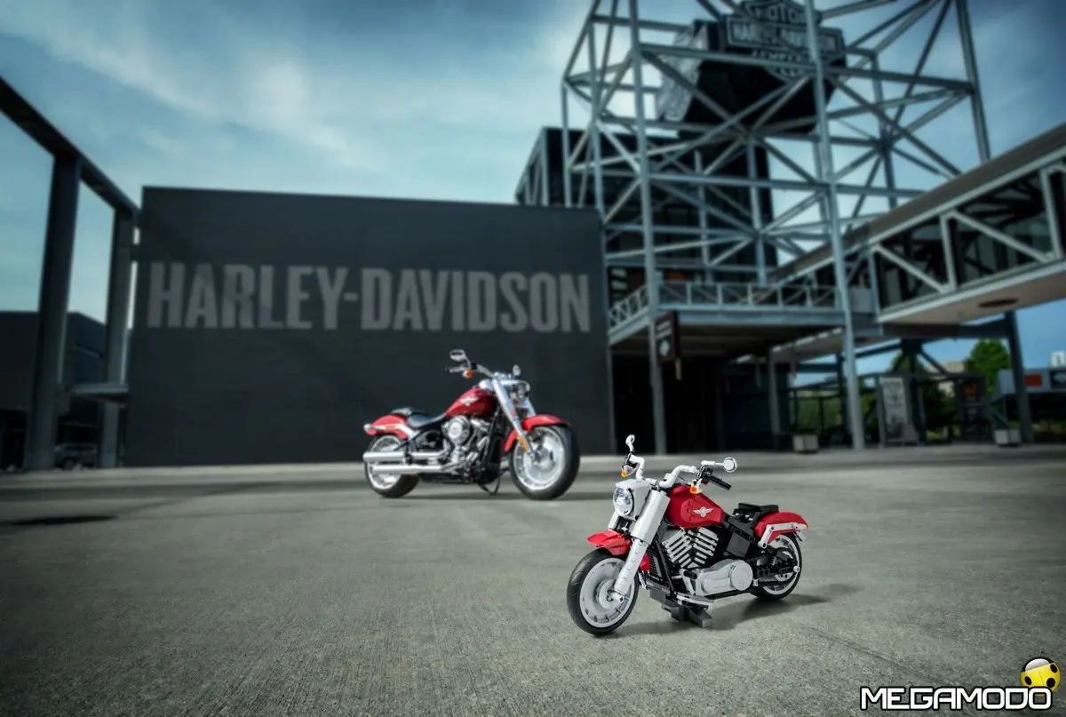 LEGO Creator Expert, svelata l'Harley Davidson Fat Boy!