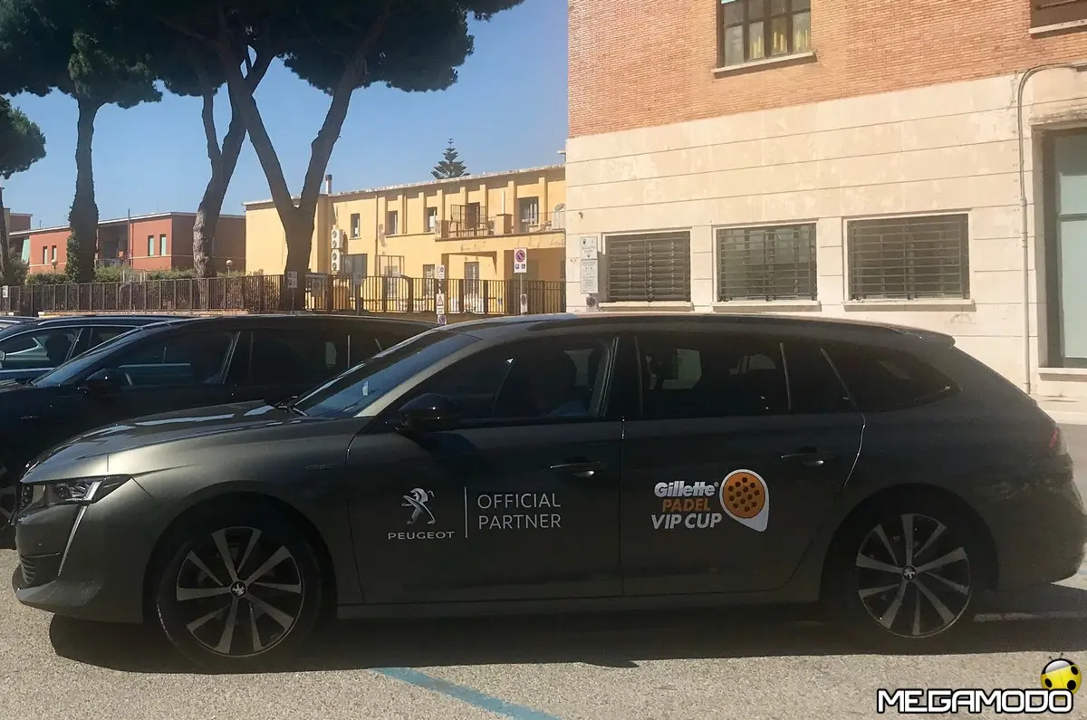 Peugeot è Official Car della Gillette Padel Vip Cup