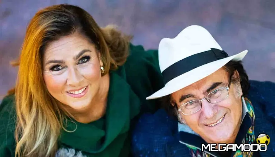 Al Bano e Romina Power ospiti del Festival di Sanremo con il brano "Raccogli l'attimo"