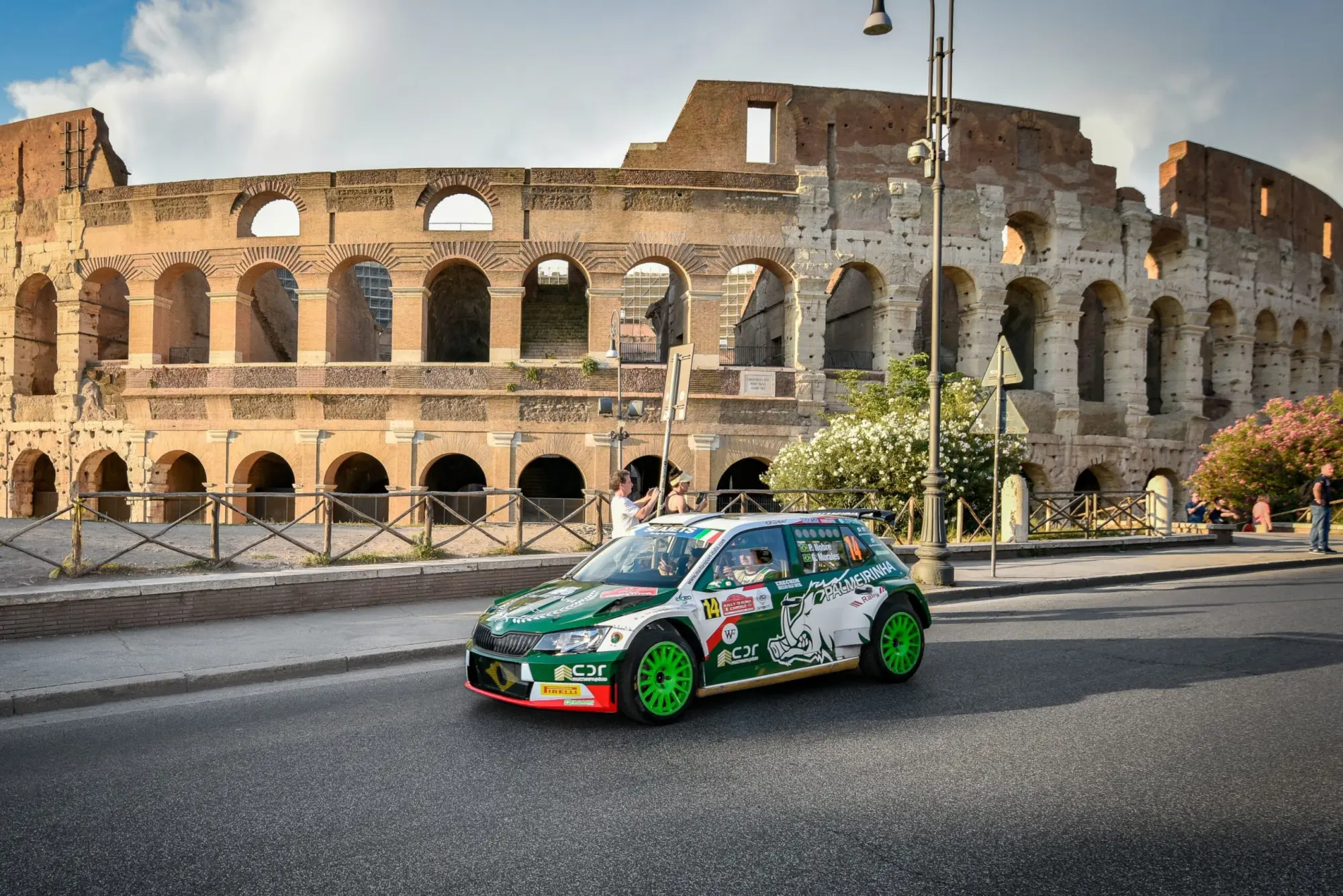 Una parata di stelle al Rally di Roma Capitale