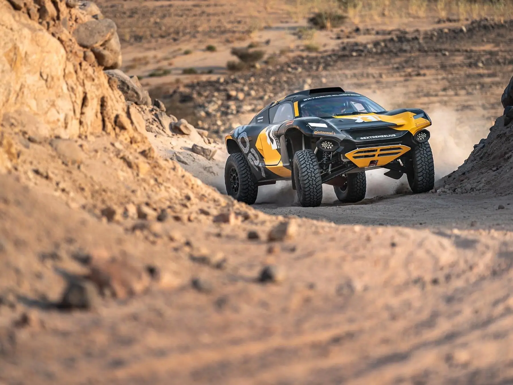 Campionato per SUV elettrici: Continental ed Extreme E insieme per proteggere l'ambiente