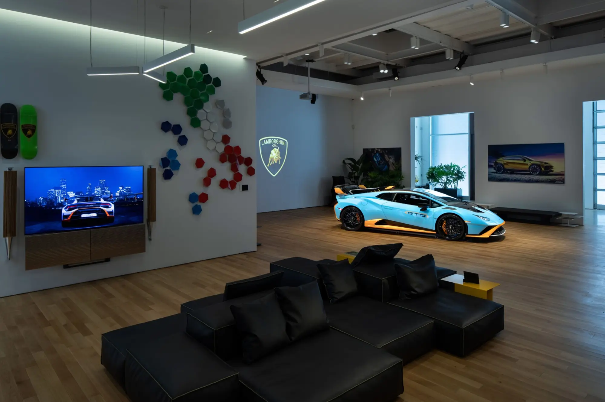 Lamborghini inaugura una nuova VIP lounge a New York