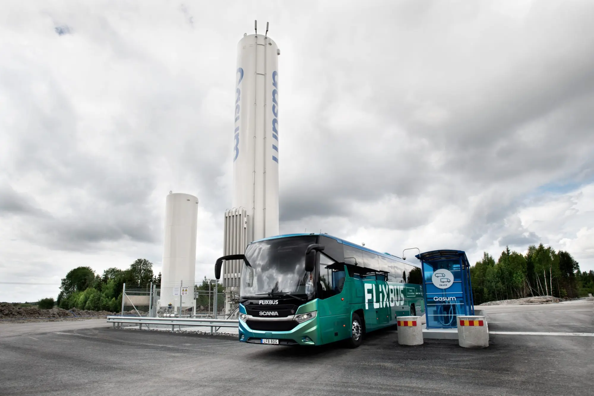 FlixBus e Scania: arriva un autobus a biogas per lunghe percorrenze