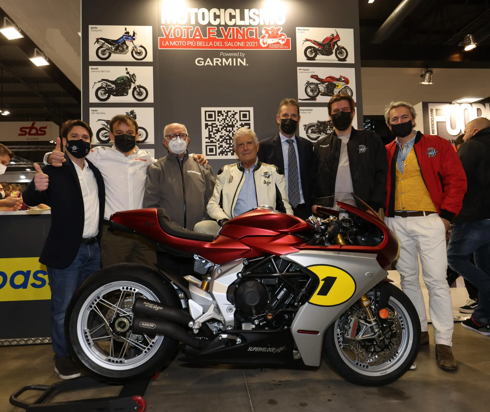 EICMA: MV Agusta Superveloce Ago è "la più bella del Salone"
