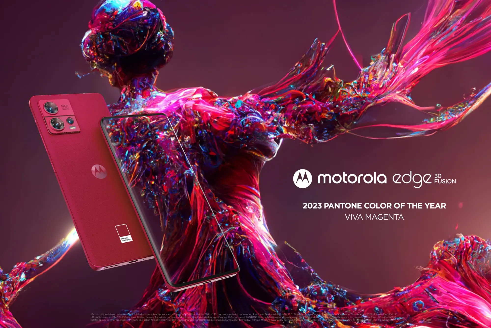Motorola Edge 30 Eusion: arriva l'edizione "VIVA Magenta"