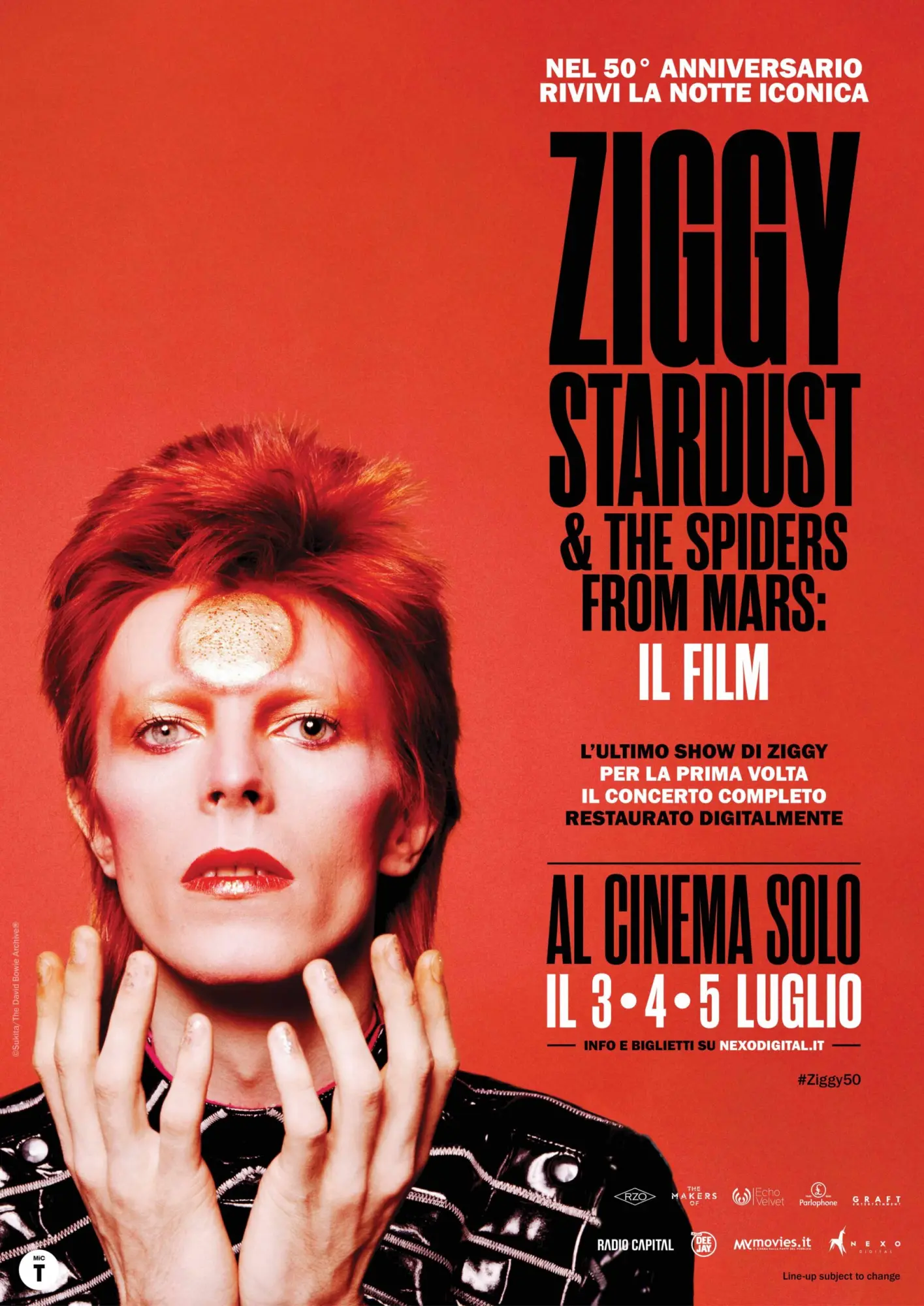 David Bowie torna al cinema con "Ziggy Stardust"