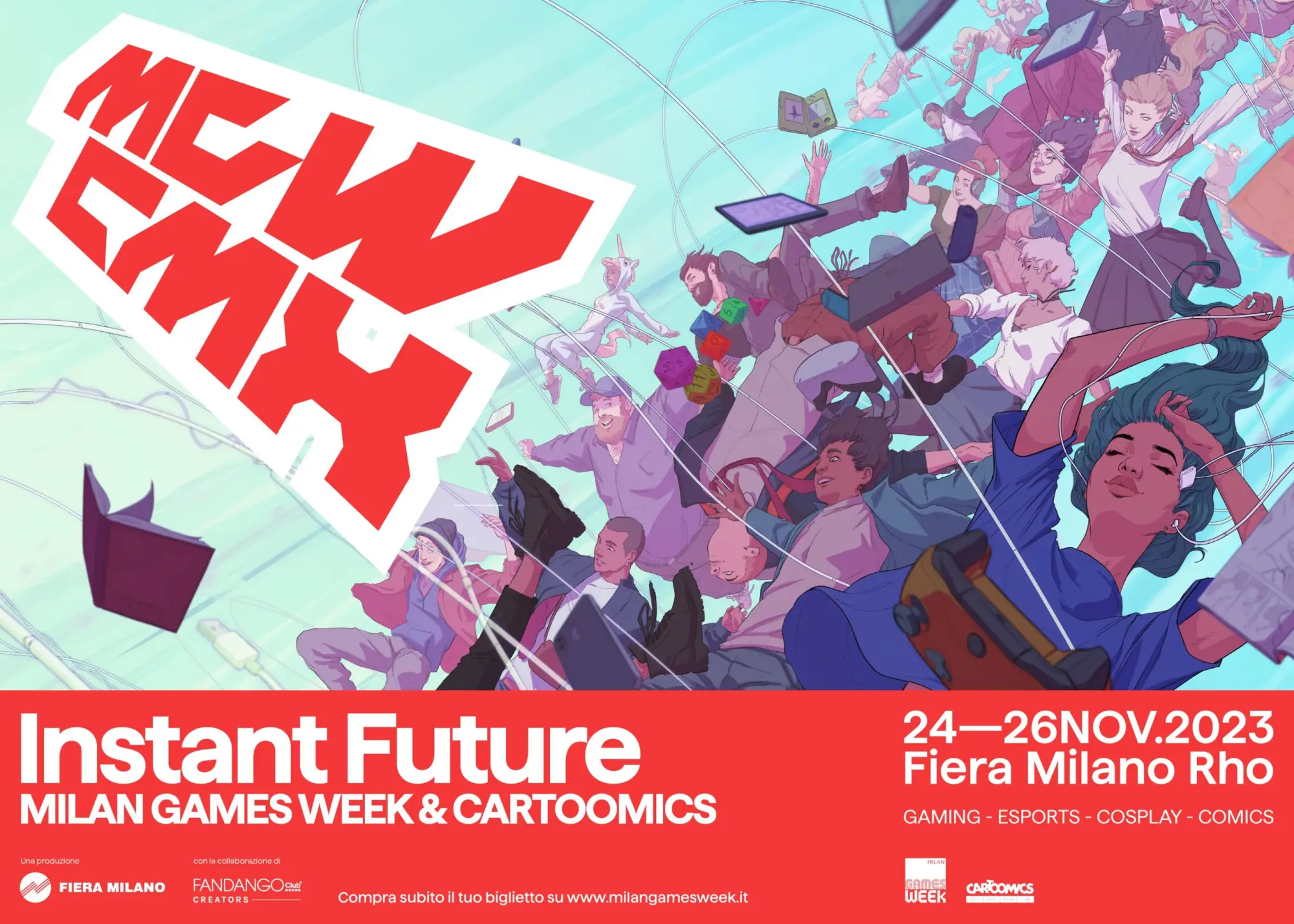 Milan Games Week & Cartoomics: tutto pronto per il festival milanese dell'intrattenimento