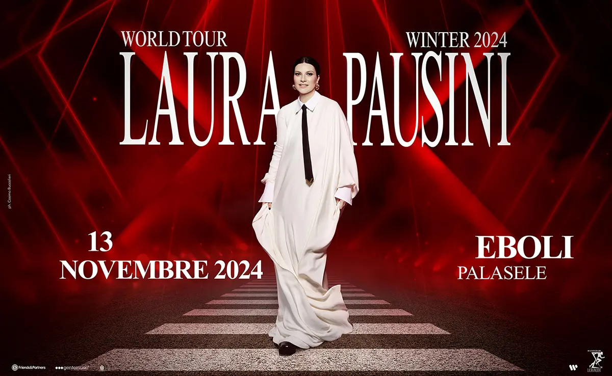 Laura Pausini torna a novembre al PalaSele di Eboli