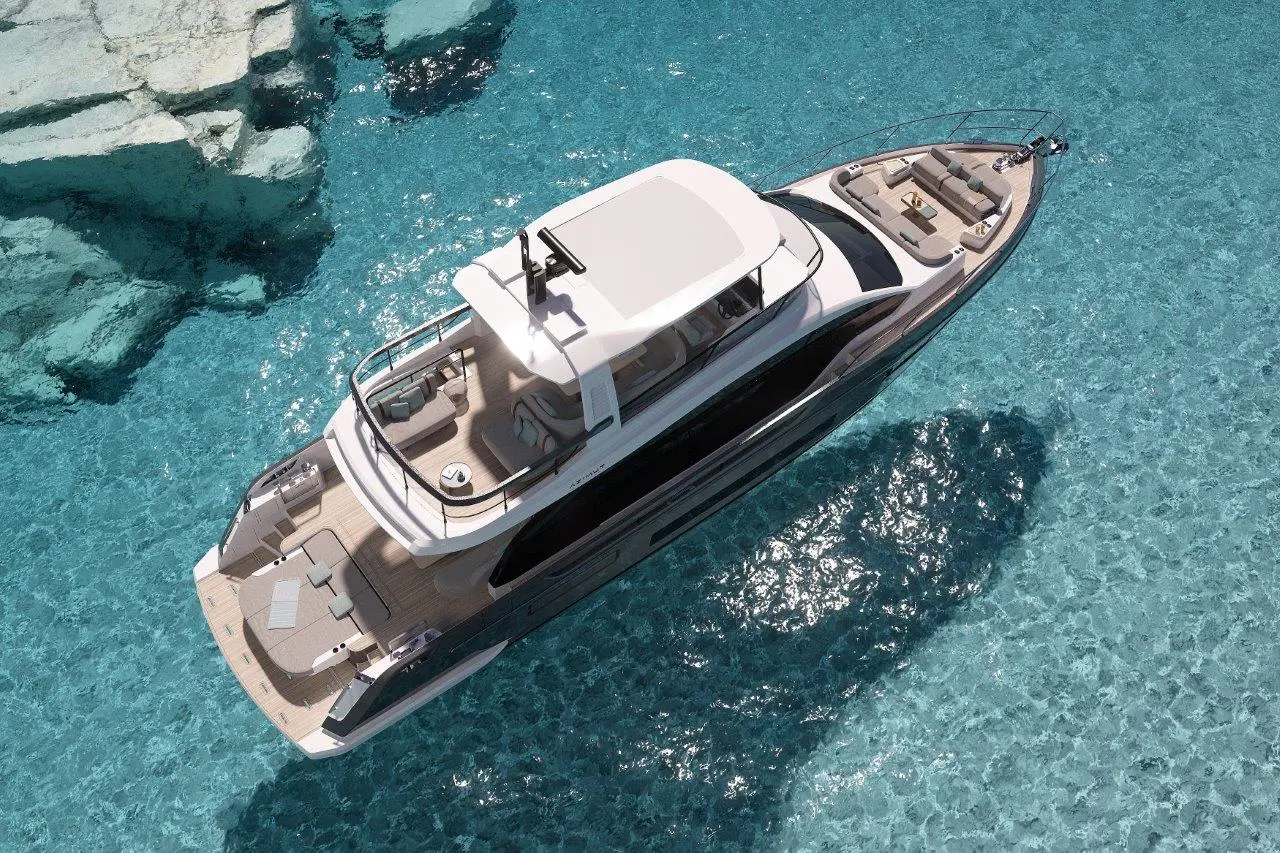 Rivoluzionare il mondo dei Flybridge: Azimut presenta il nuovo Fly 62