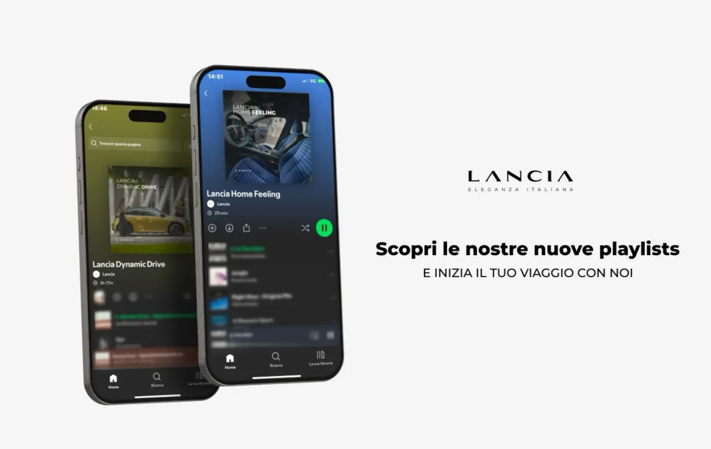 Lancia e Spotify: musica e motori per un’esperienza Unica