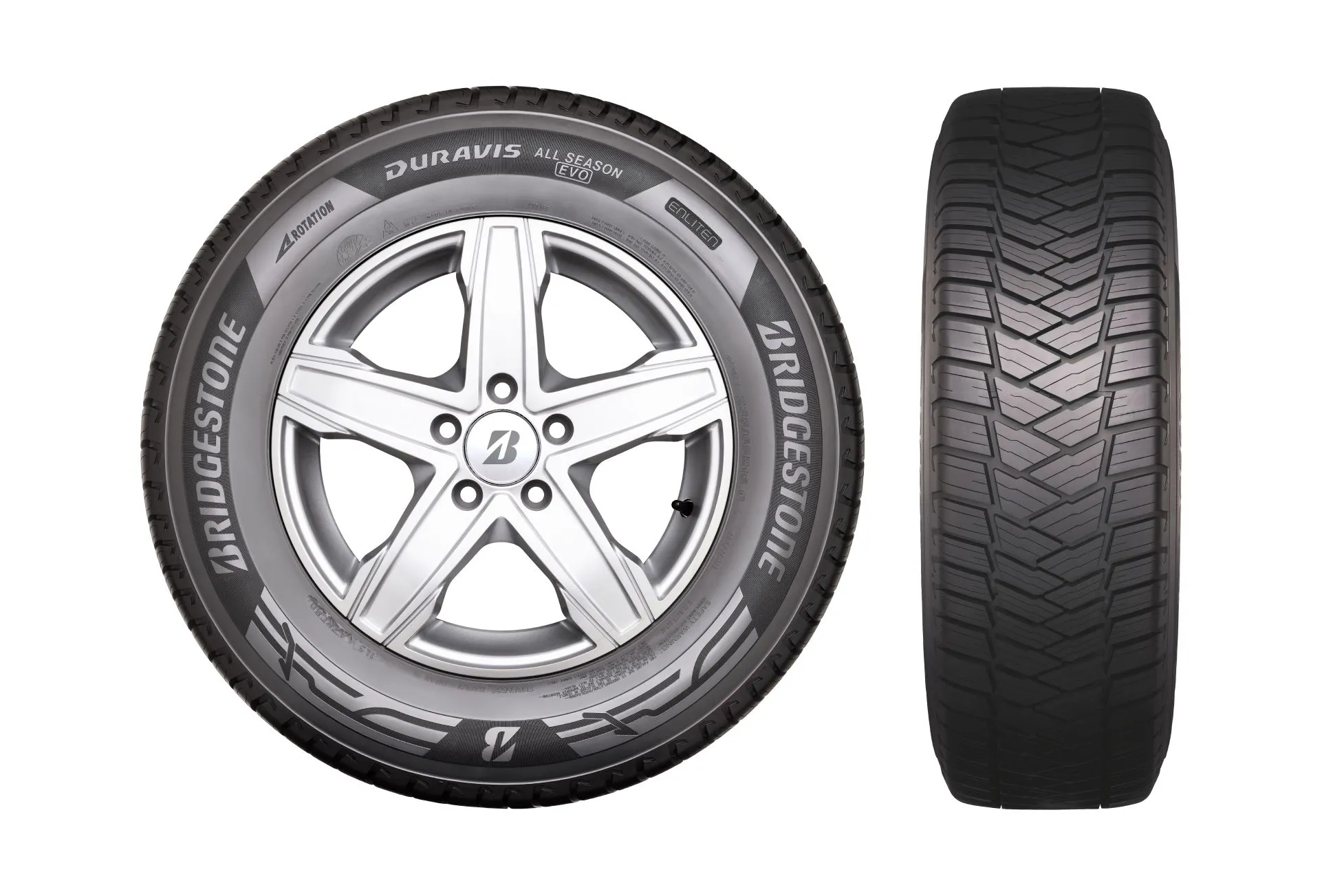 Bridgestone Duravis All Season EVO: efficienza e sostenibilità per i veicoli commerciali