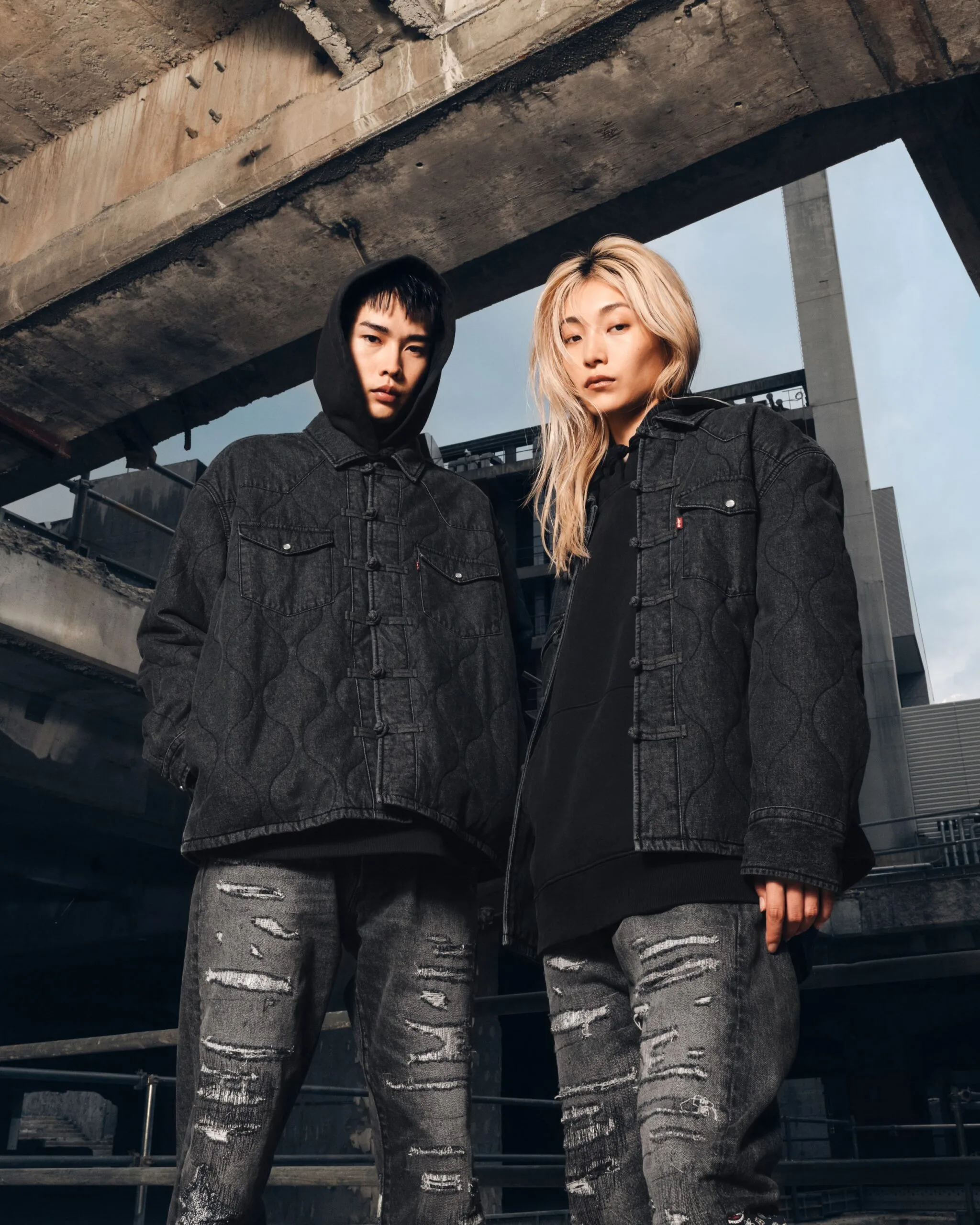 Levi's e CLOT collaborano ancora una volta per una collezione total black