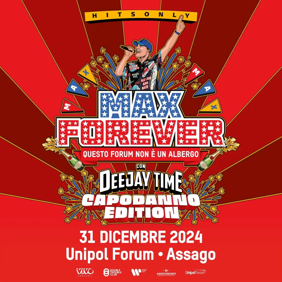 MAX PEZZALI: uno show per Capodanno a Milano