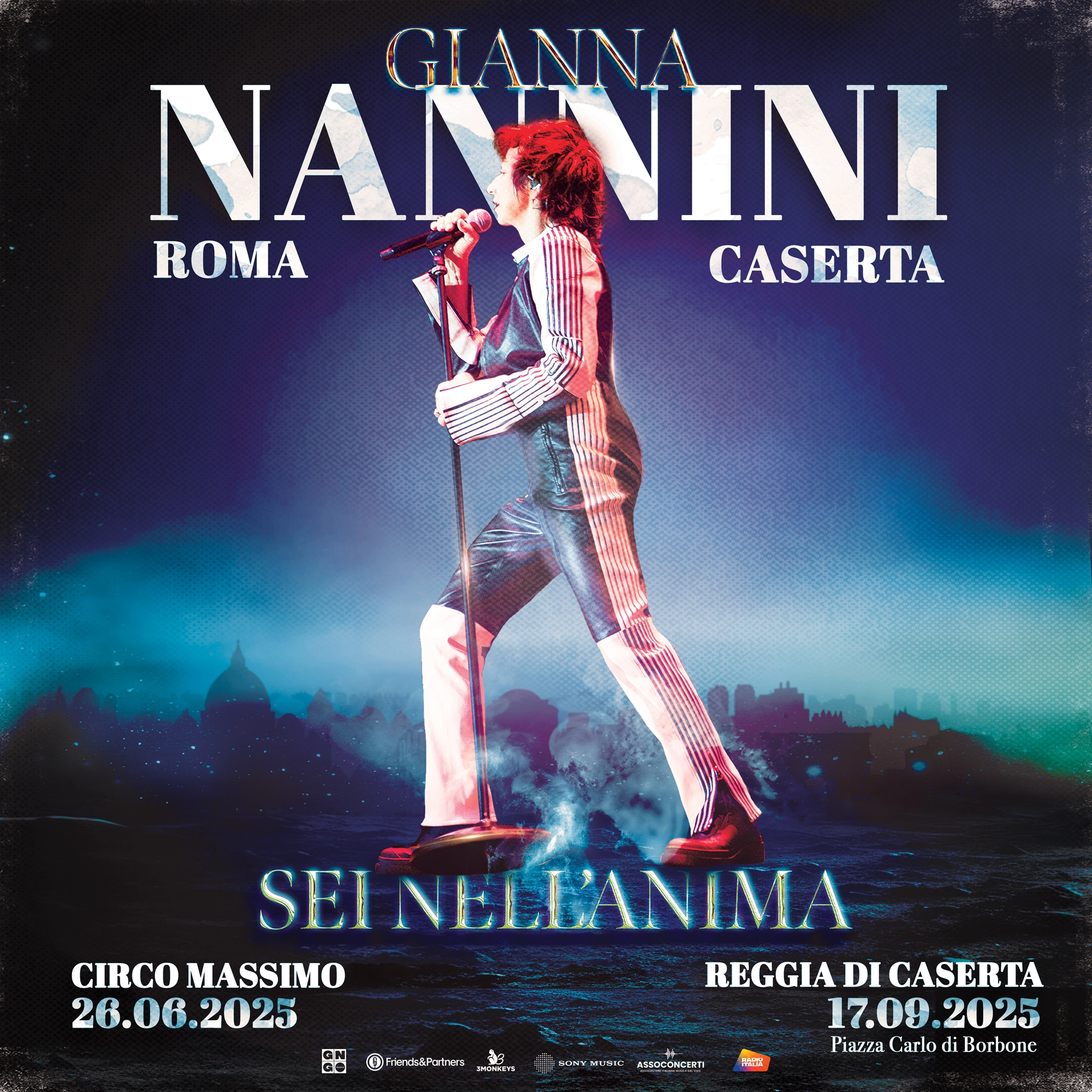 Gianna Nannini arricchisce l'estate con due nuovi speciali rock show a Roma e Caserta