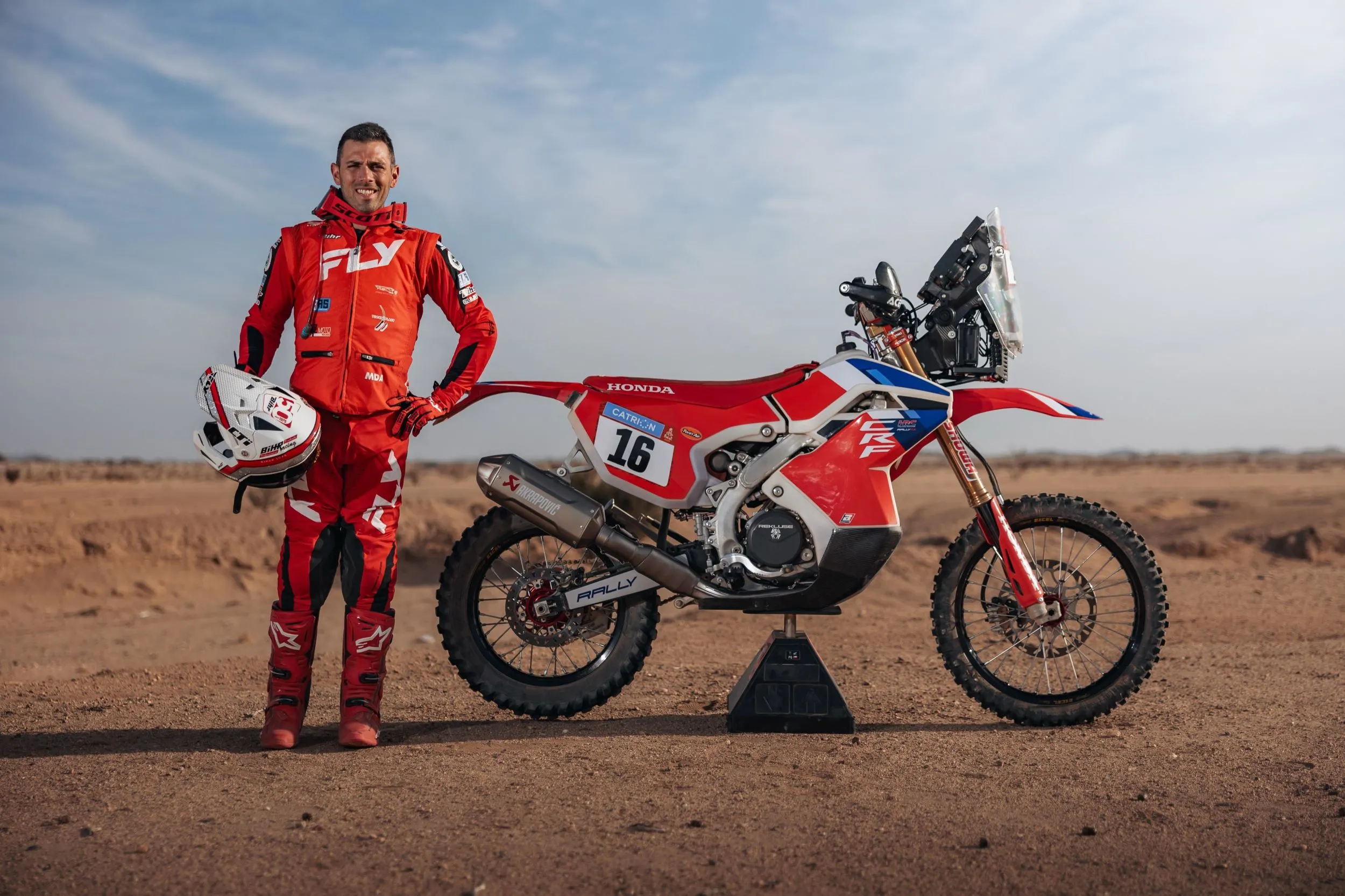 CRF450RX Rally HRC: anteprima mondiale a Motodays 2025