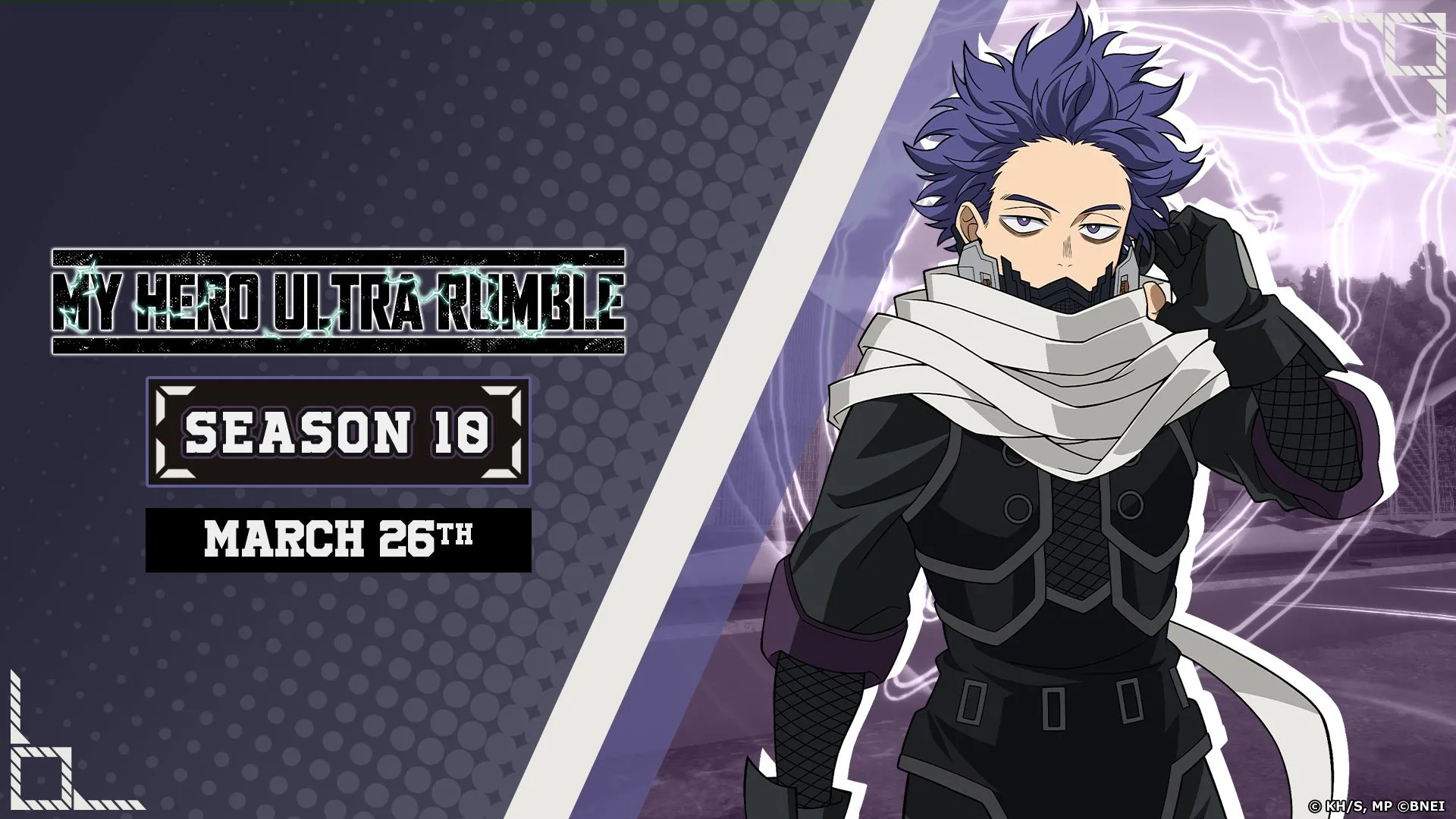 MY HERO ULTRA RUMBLE: la Stagione 10 inizia con l'arrivo di Hitoshi Shinso