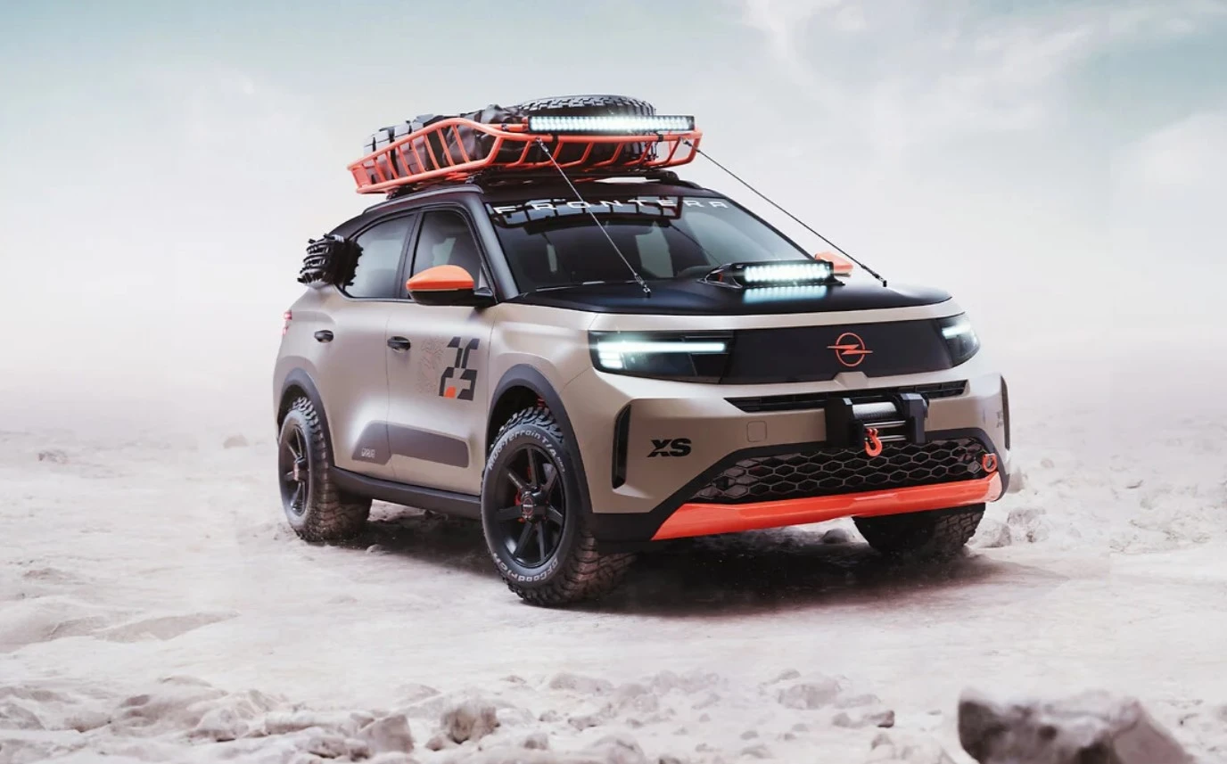 Robusta show car pronta a tutto: Opel Frontera GRAVEL