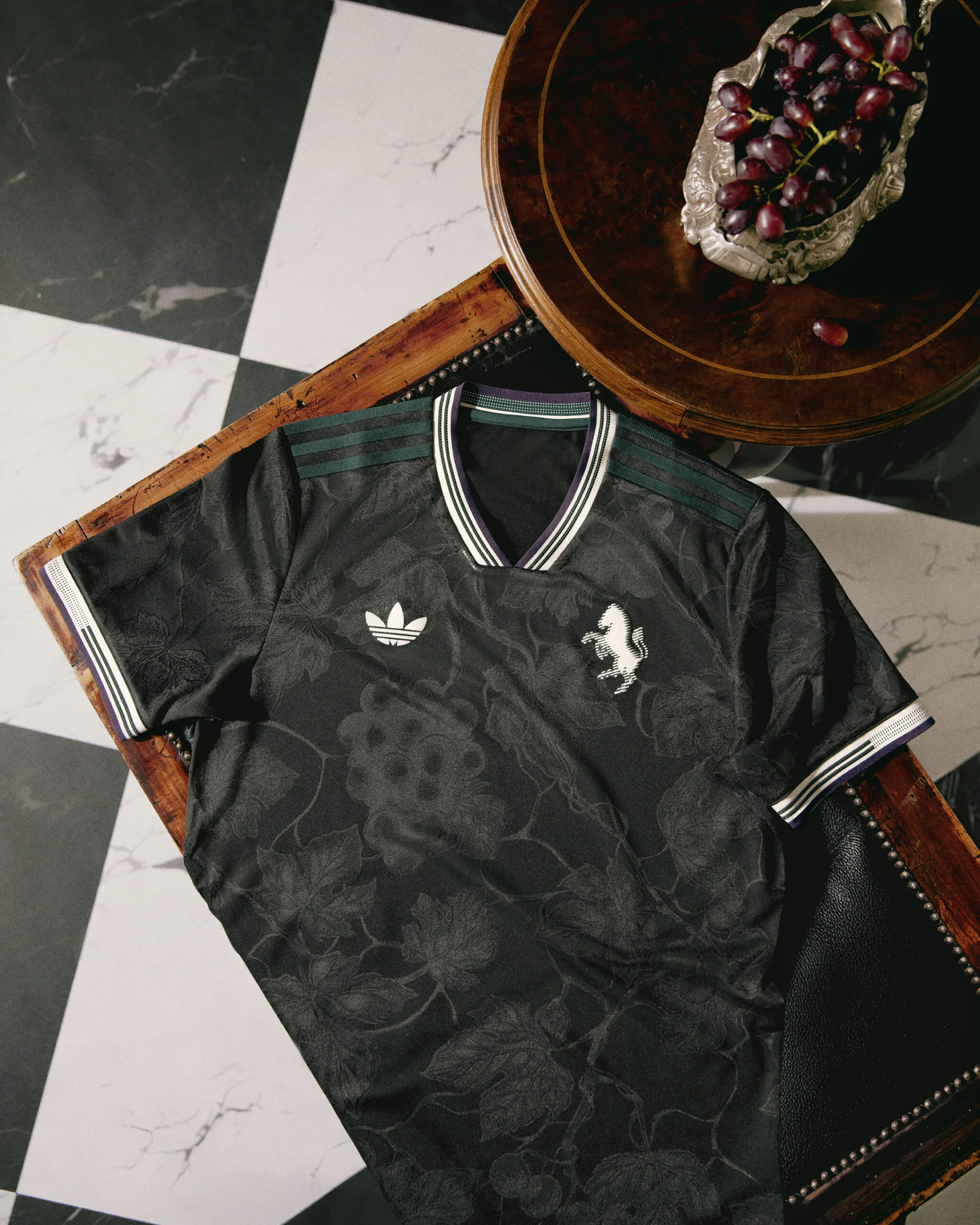 Juventus e adidas presentano il nuovo Third Kit 2025-2026, eleganza ispirata ai vigneti piemontesi