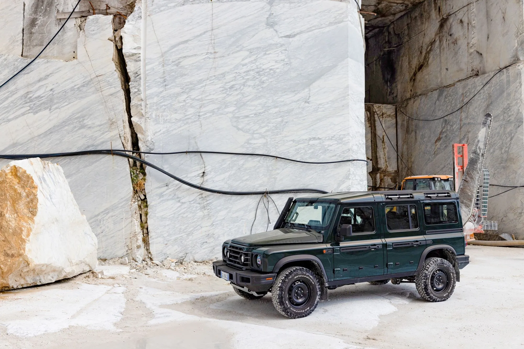 INEOS Grenadier al 4x4 Fest di Carrara per un'esperienza off road imperdibile