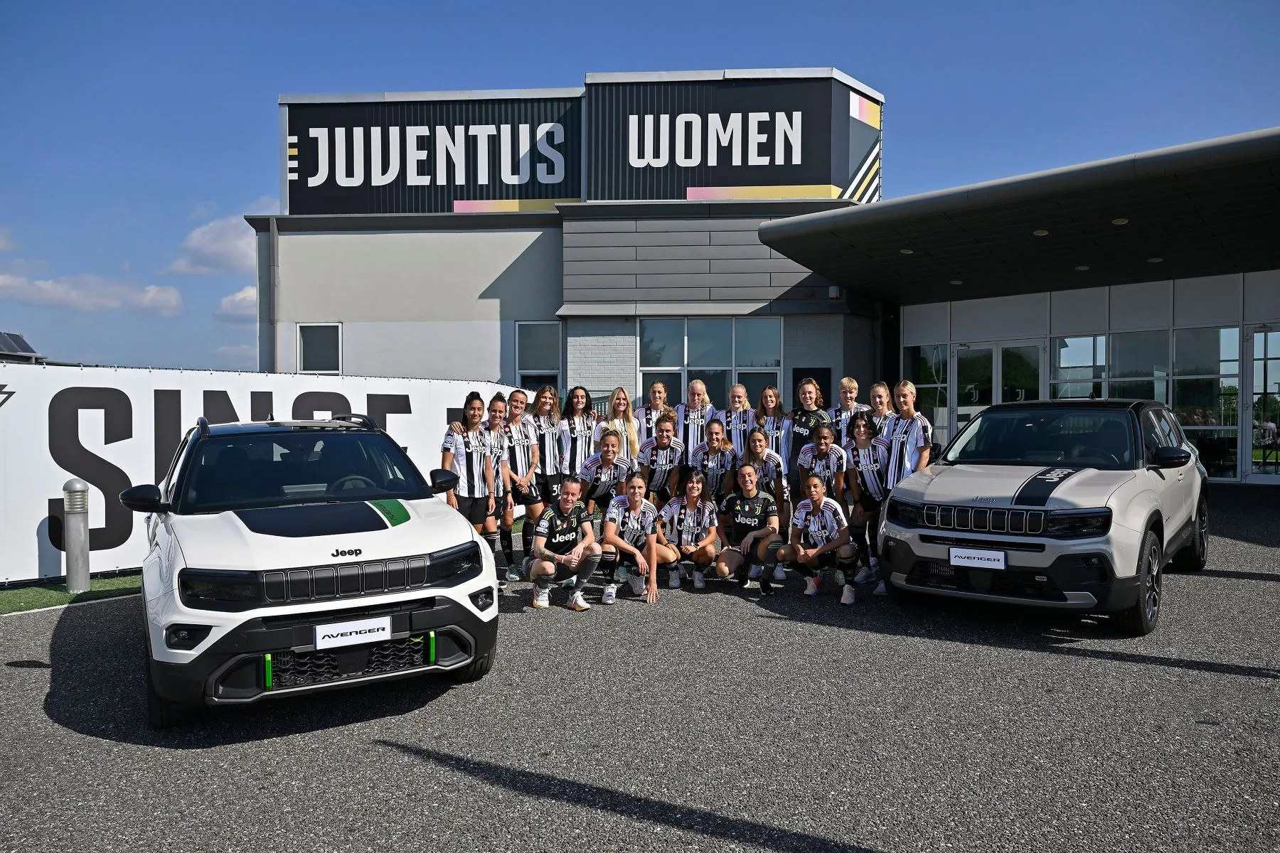 Campionesse a bordo di Jeep: Avenger è il veicolo ufficiale delle Juventus Women