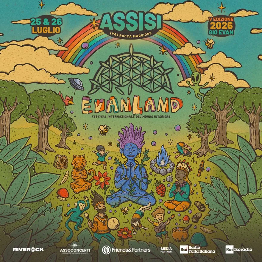 Gio Evan: nuovo album live, tour “Extra Terrestre” ed Evanland 2026