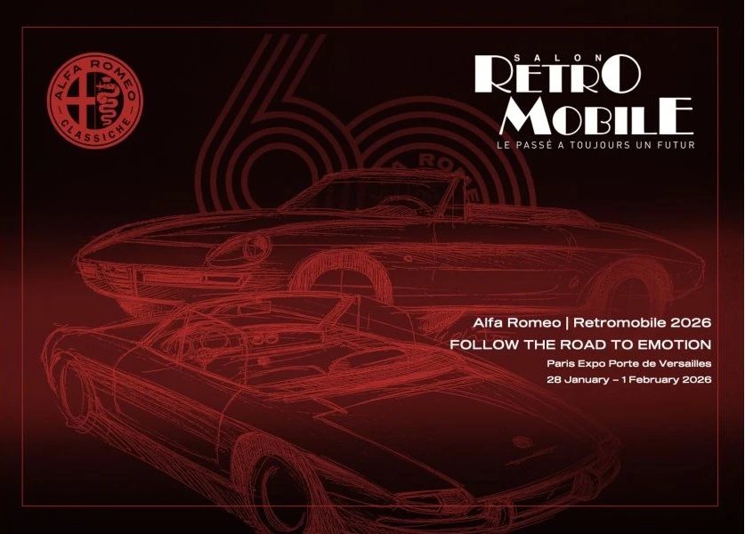 Alfa Romeo celebra la sua leggenda a Retromobile 2026: un ponte tra passato e futuro