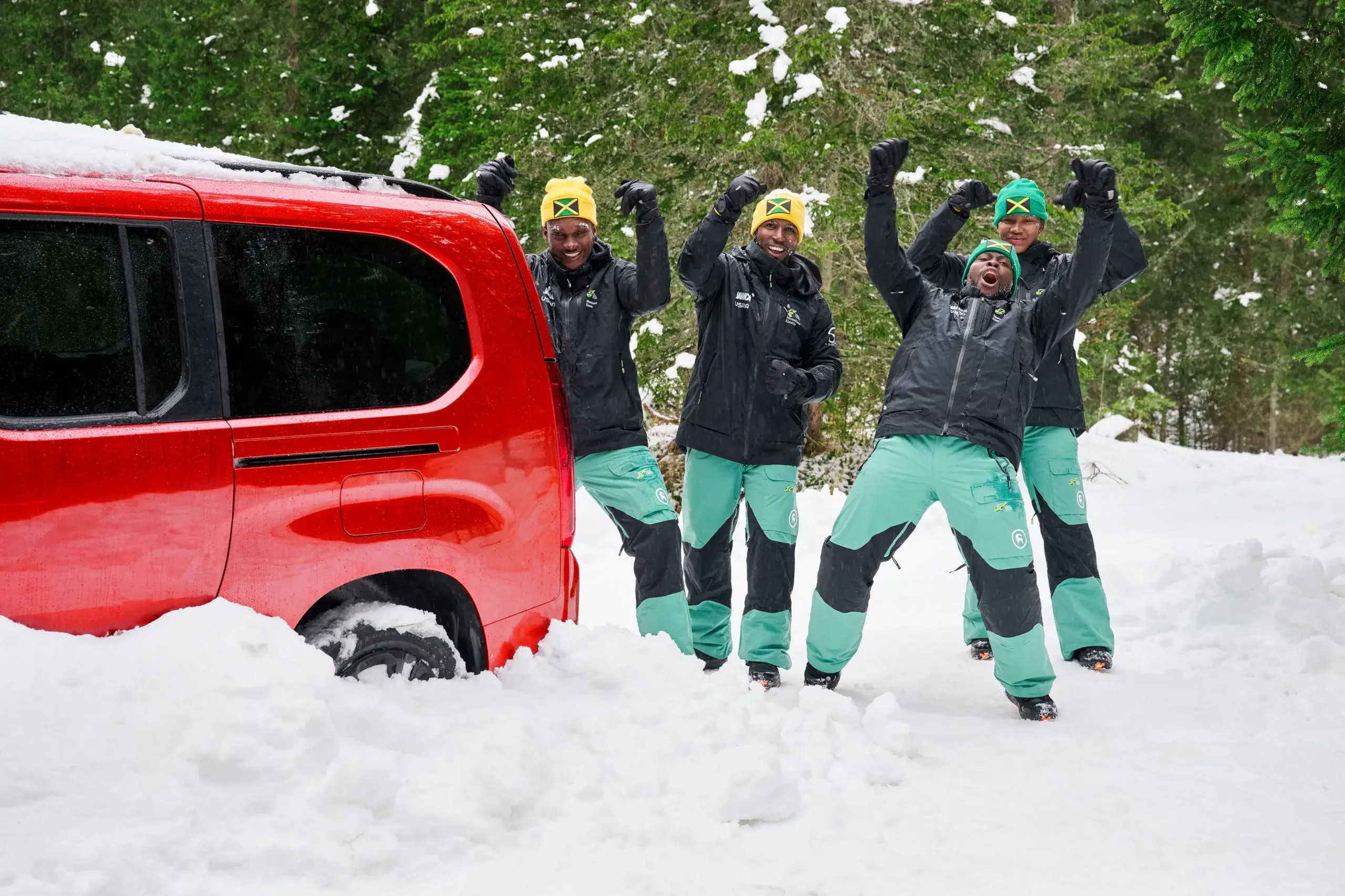 FIAT e la nazionale giamaicana di Bob: una leggenda che torna sulla neve