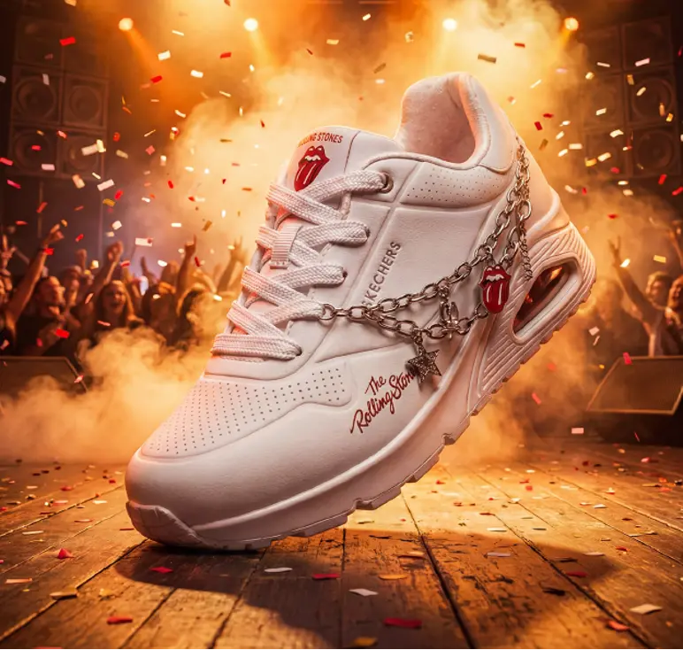 Skechers x The Rolling Stones: torna la collezione più rock tra stile urbano e comfort innovativo