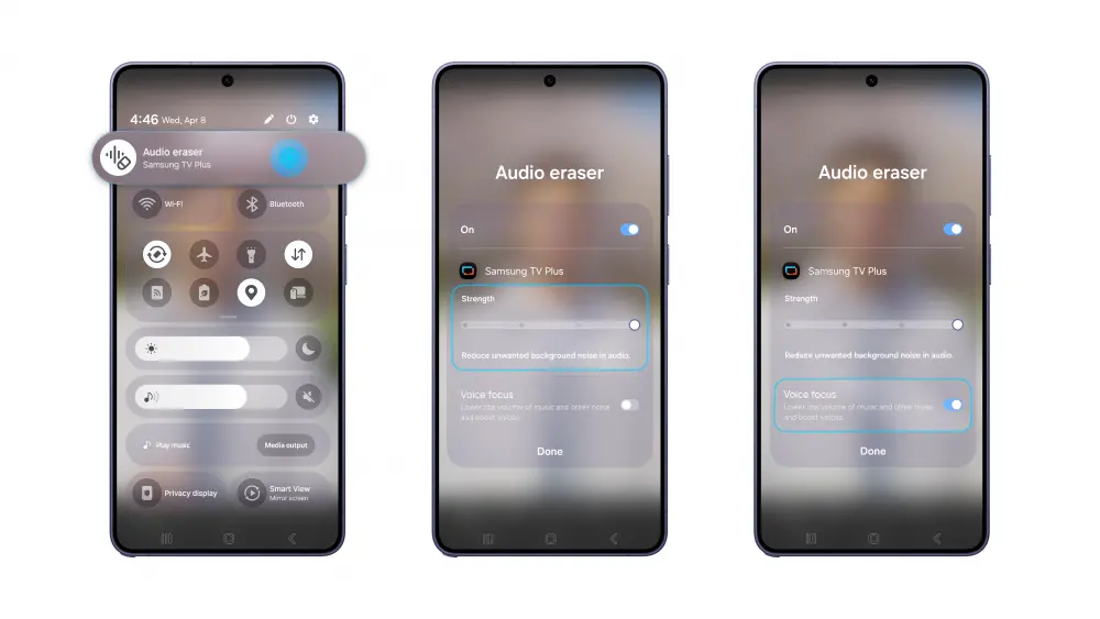 Samsung presenta su Galaxy S26 la funzione Regola Audio potenziata dall'AI