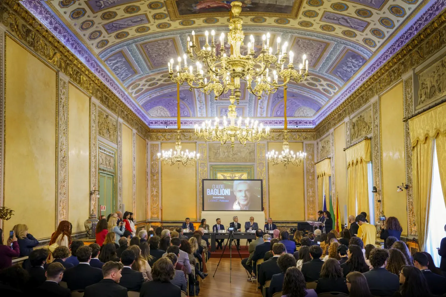 Baglioni e il GrandTour: Sicilia protagonista tra arte, musica e riconoscimenti