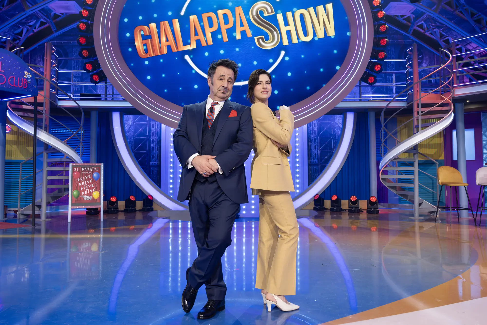 Maria Chiara Giannetta torna al GialappaShow: ospiti Carlo Conti, Argentero e Morelli