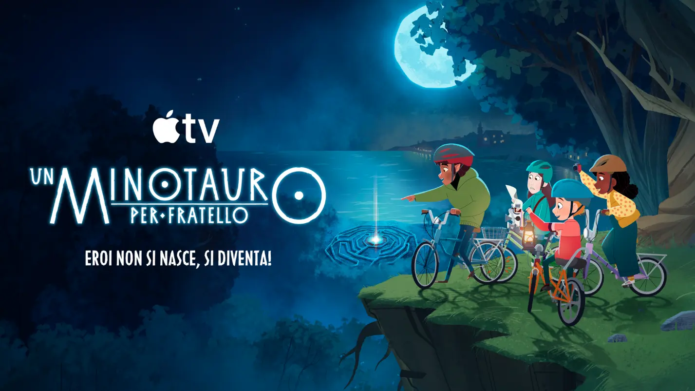 Un minotauro per fratello: il trailer della nuova serie animata su Apple TV