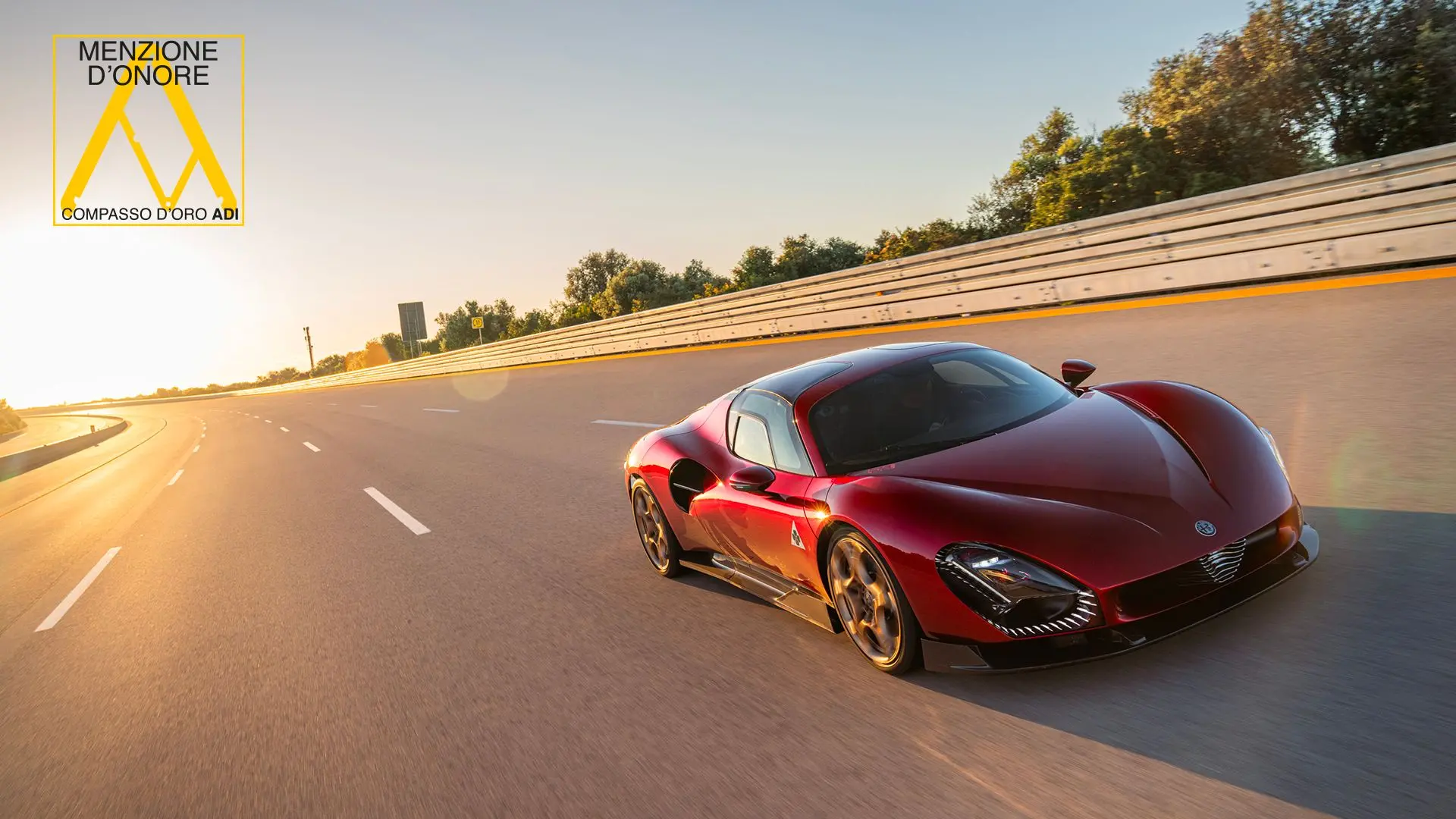 Alfa Romeo 33 Stradale: Menzione d'Onore al XXIX Compasso d'Oro ADI