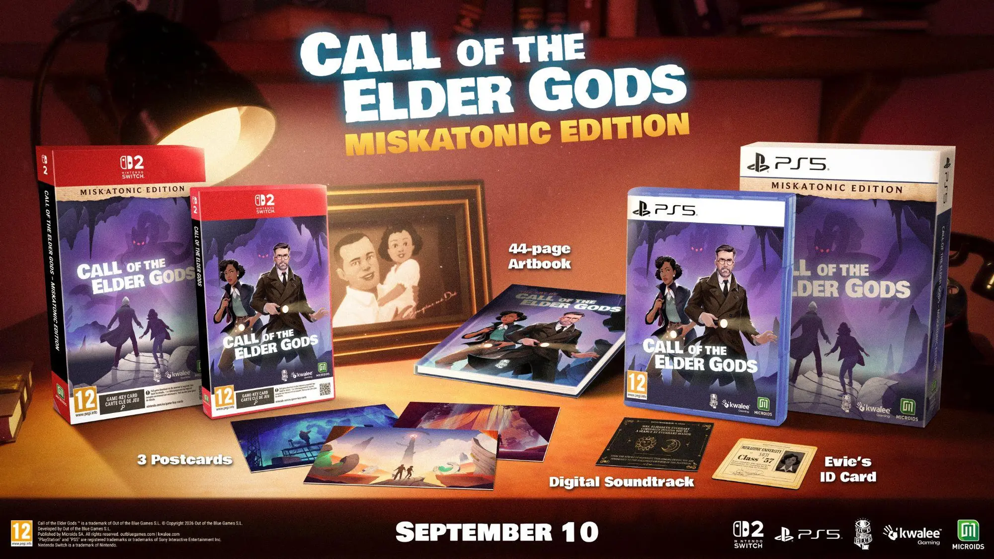 Call of the Elder Gods: Miskatonic Edition arriva su PlayStation 5 e Switch 2 a settembre 2026