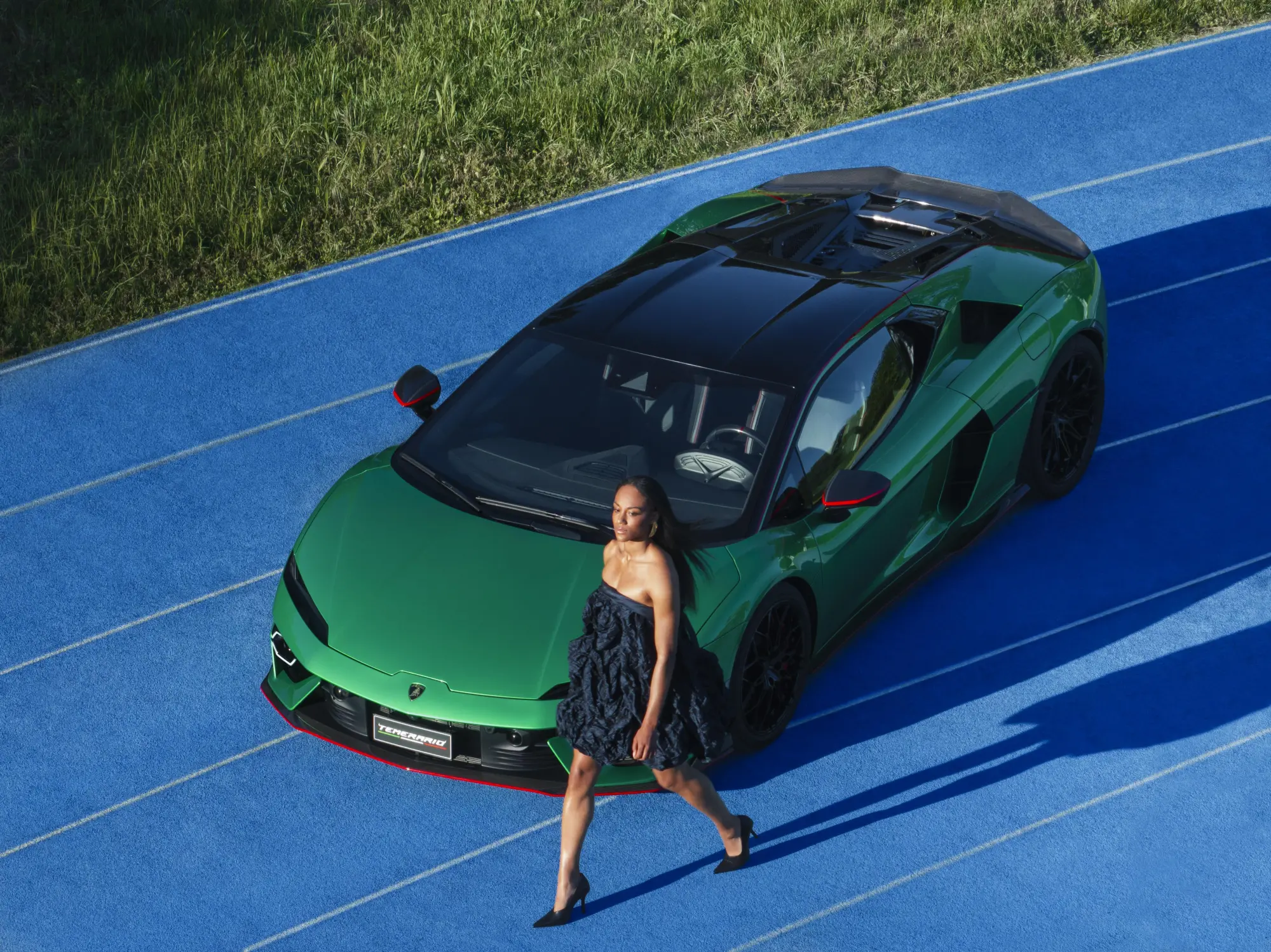 Lamborghini Temerario e Larissa Iapichino: un incontro tra potenza e stile senza precedenti