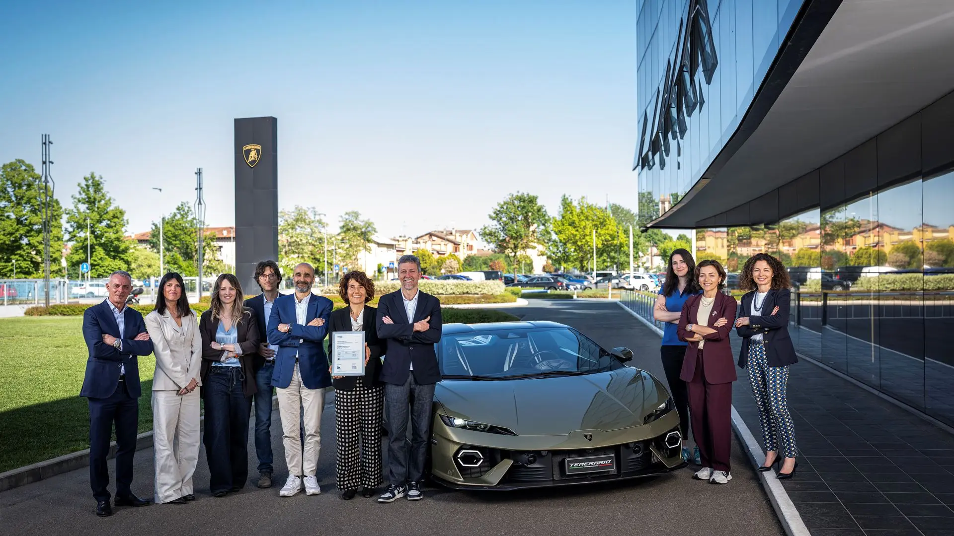 Lamborghini ottiene il prestigioso ESG Recognition da DNV per la sostenibilità