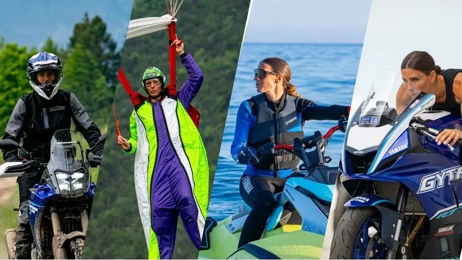 Yamaha lancia 4 Elements of Nature: esperienze uniche tra moto e avventura