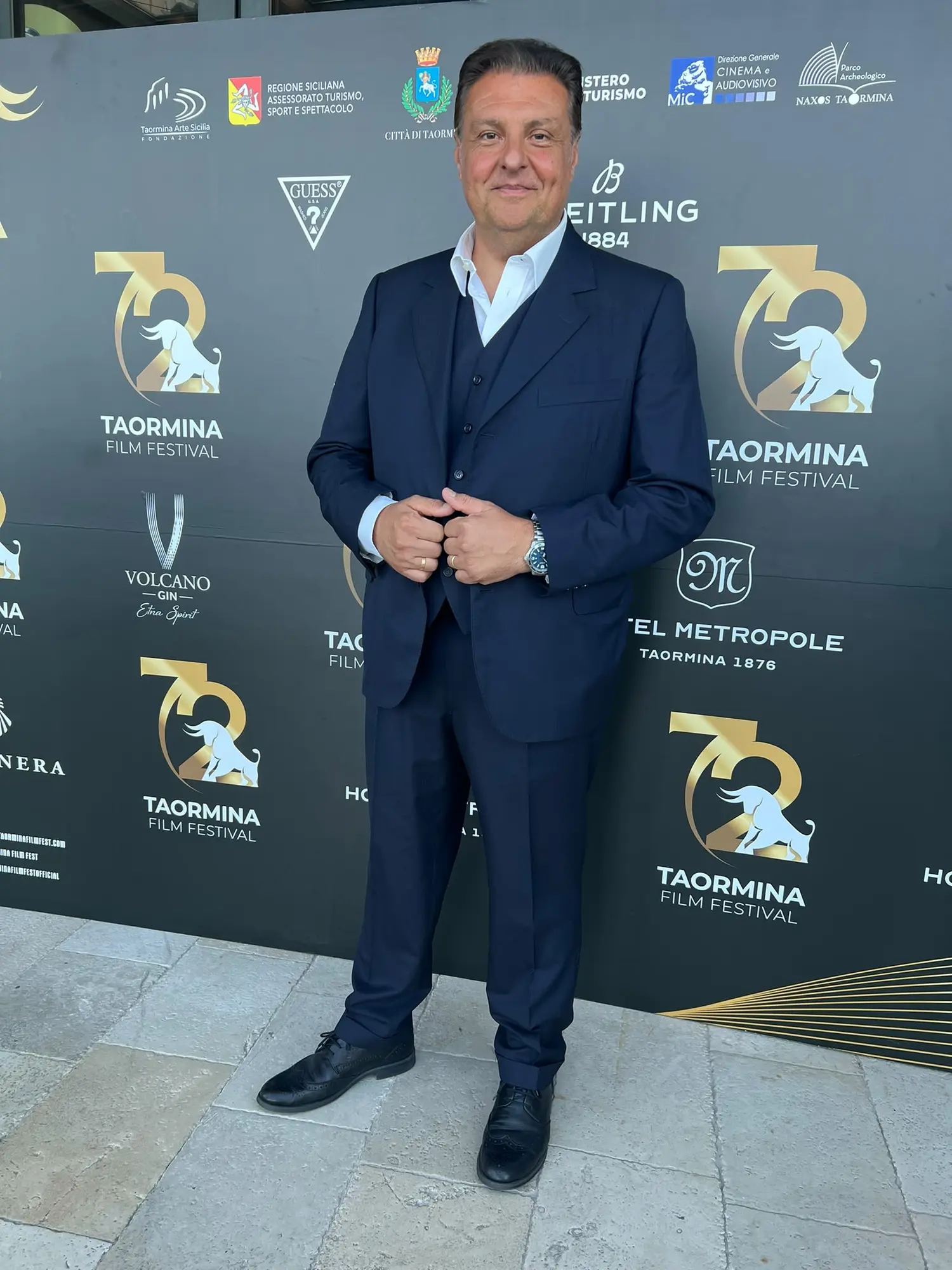 Claudio Lauretta premiato con il Creativity Award al Taormina Film Festival