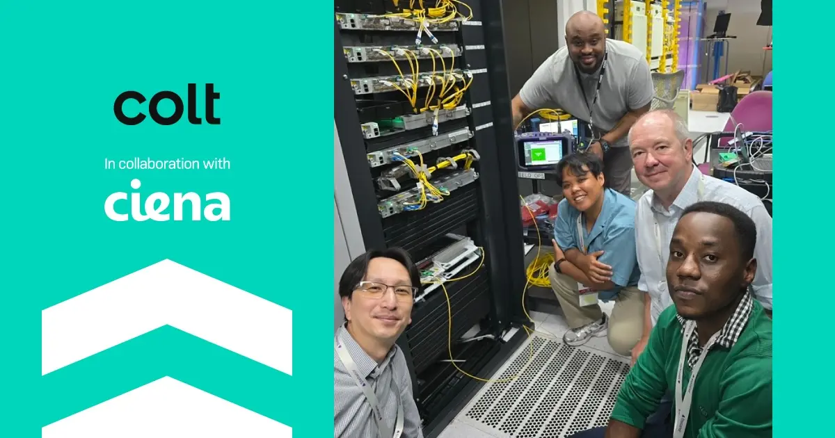 Colt e Ciena stabiliscono il record della trasmissione dati transatlantica più veloce quantum-safe